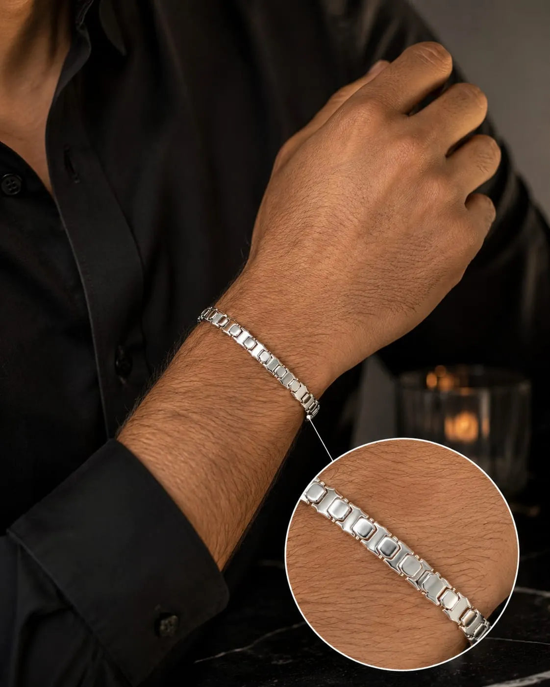 Lunar Link Bracelet for Men 2