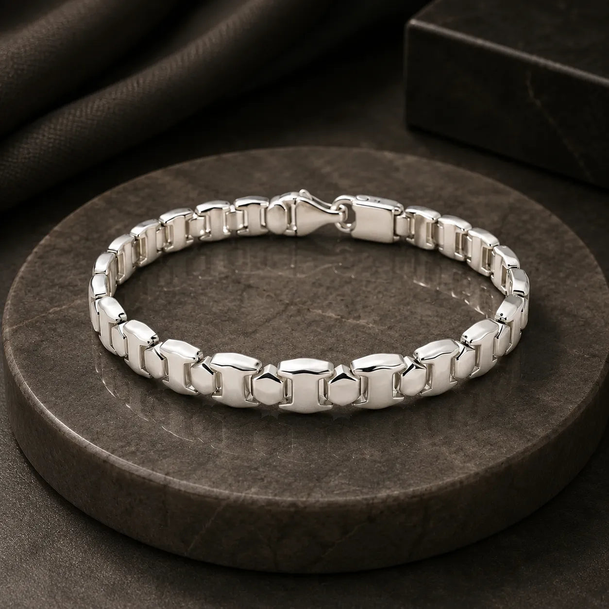 Lunar Link Bracelet for Men 1