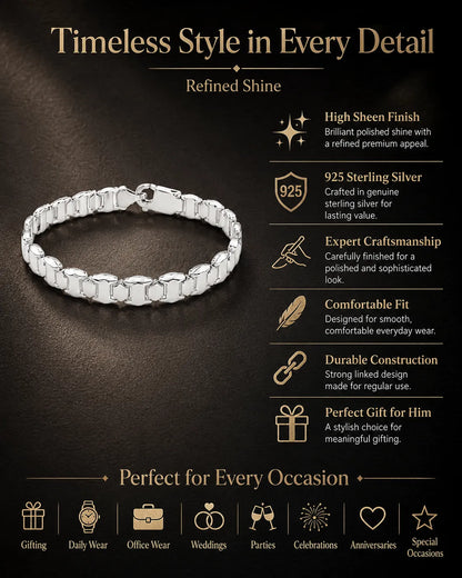 Lunar Link Bracelet for Men 3