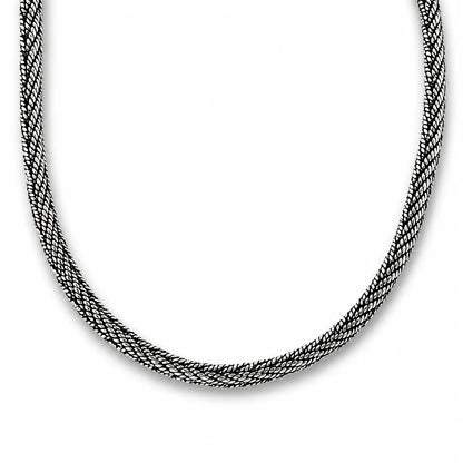 Maestro Chunky Oxidised Chain for Men 4