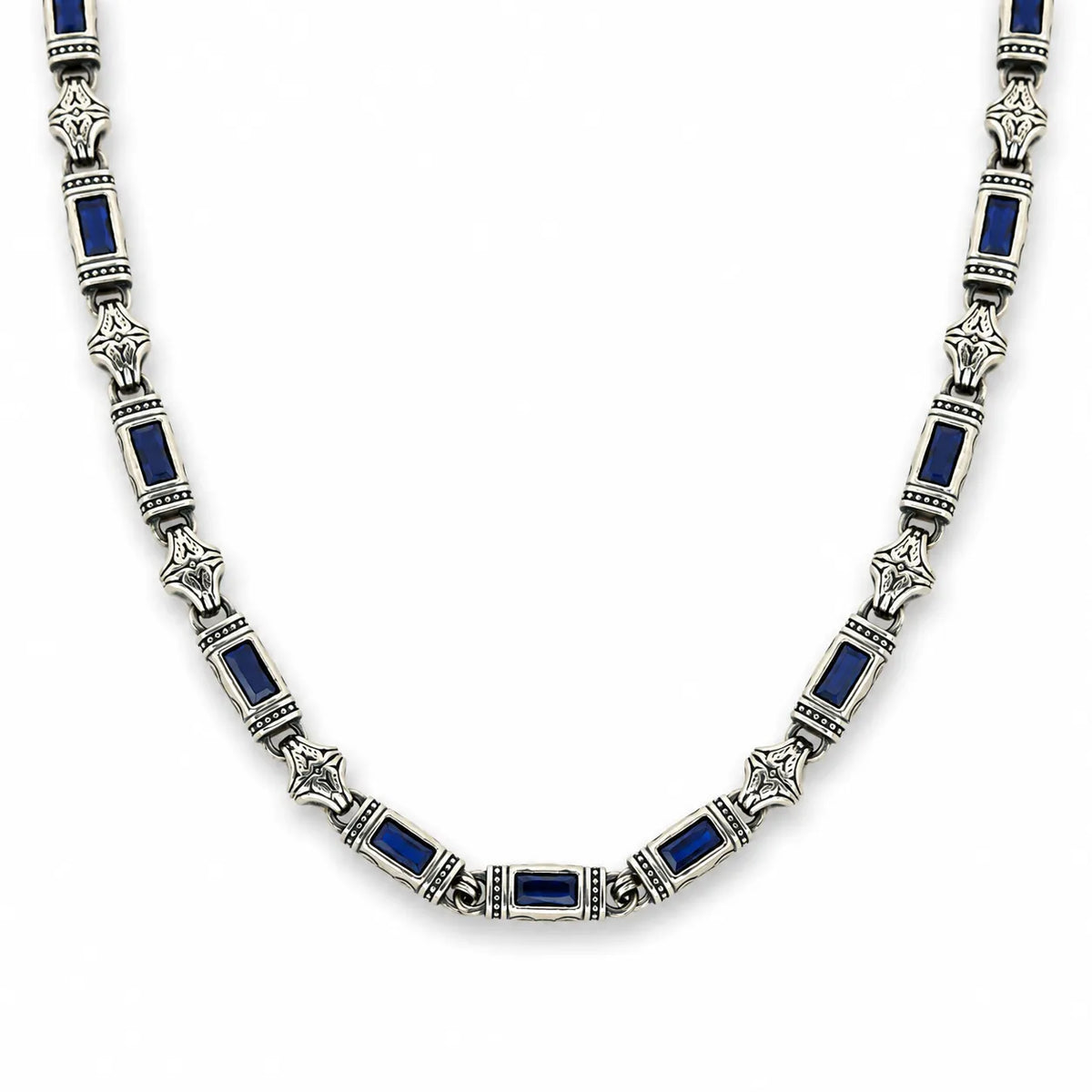 Mariner Sapphiro Oxidised Chain for Men 4