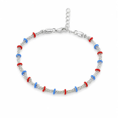 Merry Hoops Silver Bracelet for Women 4