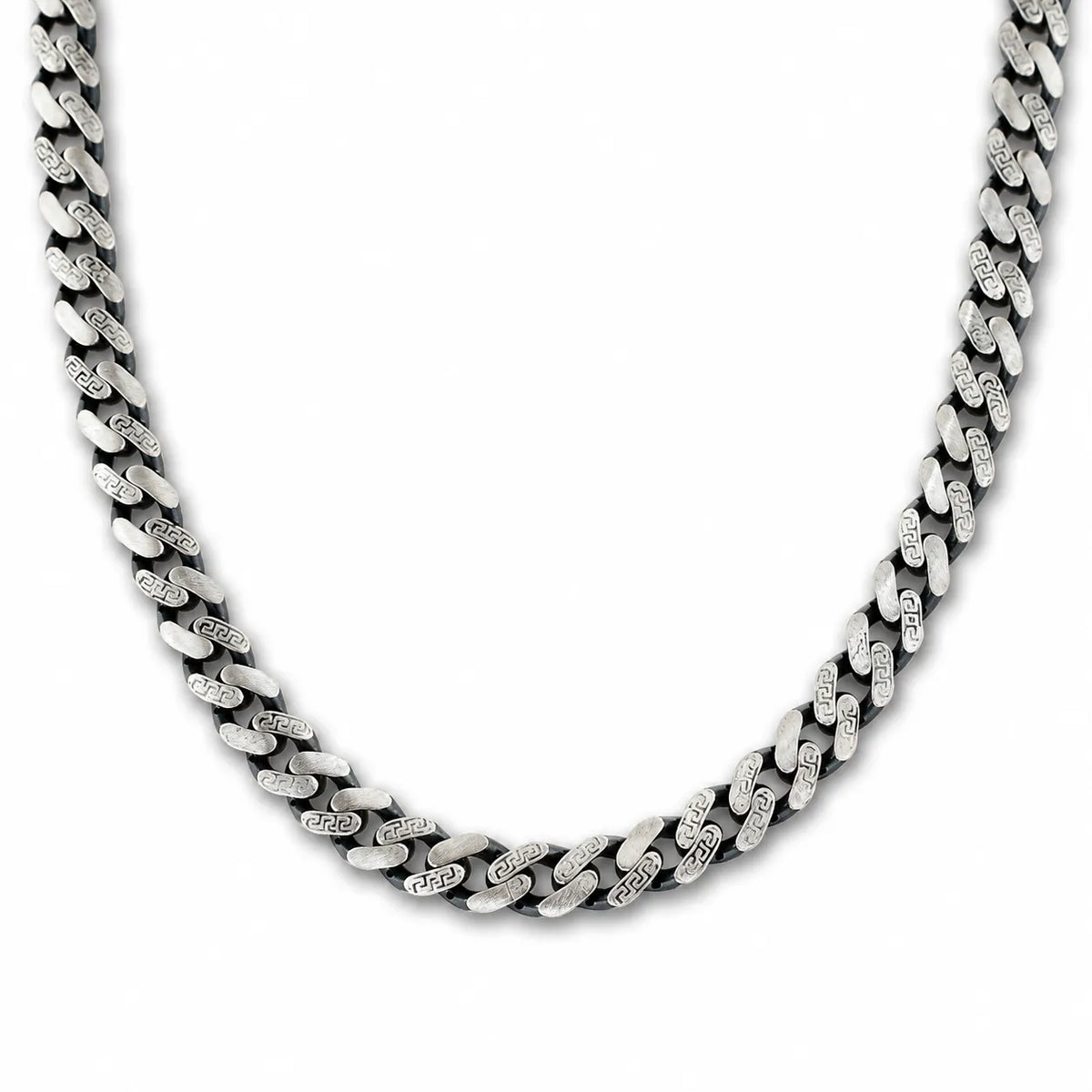 Midnight Signature Cuban Matte Chain for Men 4