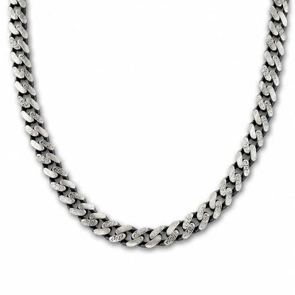 Midnight Signature Cuban Matte Chain for Men 4
