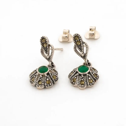 Mirage Marcasite Earrings 10