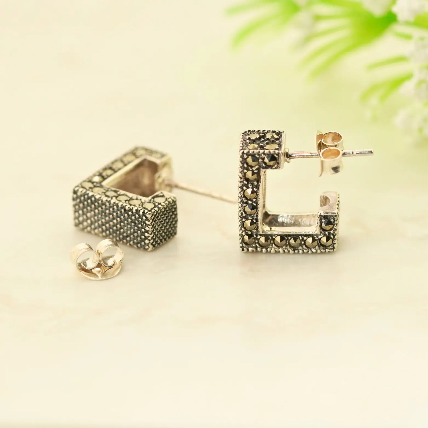 Miraq Marcasite Earrings 8
