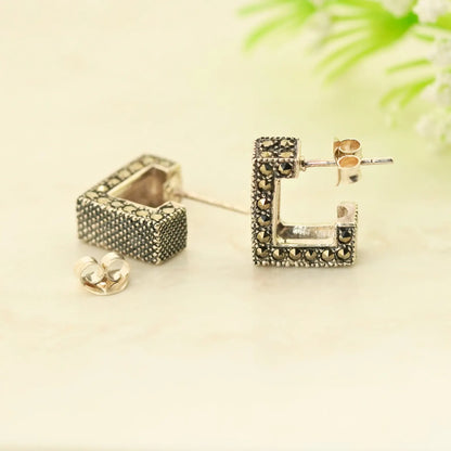 Miraq Marcasite Earrings 8