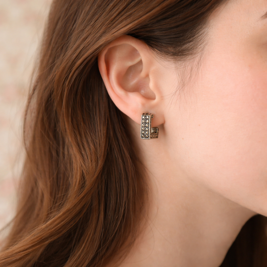 Miraq Marcasite Earrings 9