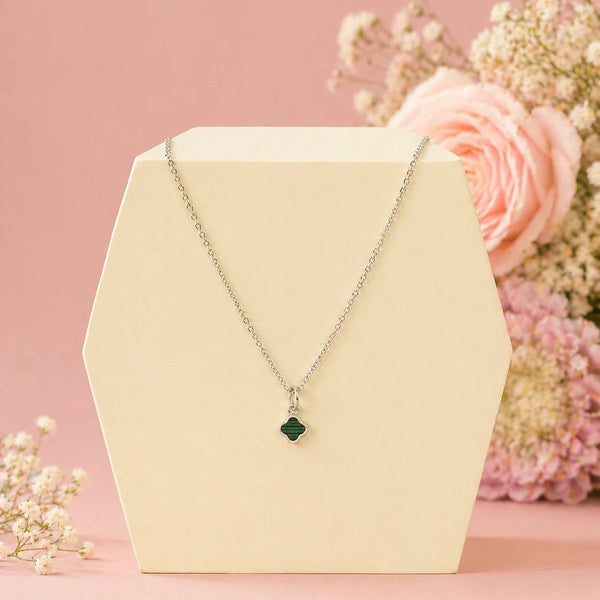 My Mini Luck Rhodium Necklace 1