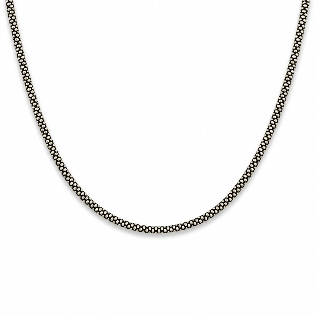 Obsidian Oxidised Chain for Men 4