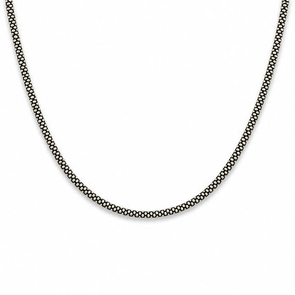 Obsidian Oxidised Chain for Men 4