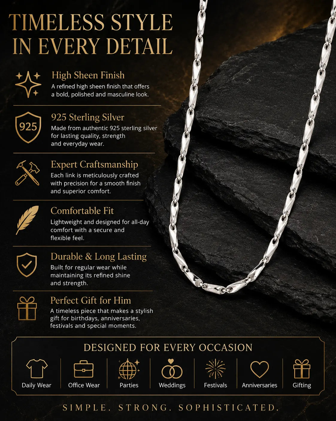 Old World Chain for Men 3
