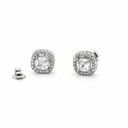Orbix Rhodium Earrings 8