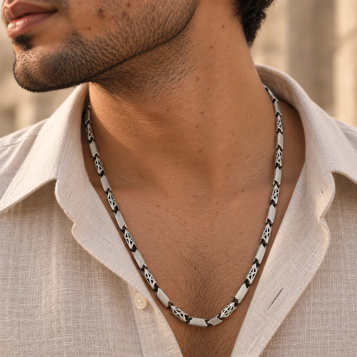 Phoenix Matte Chain for Men 2
