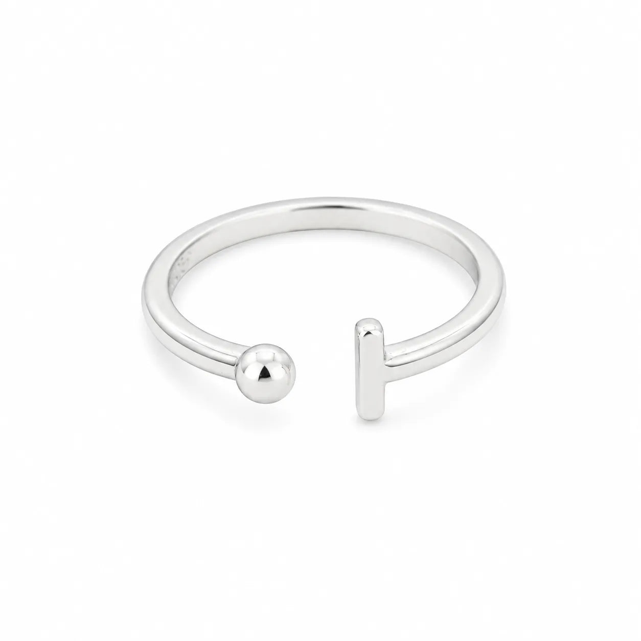 Pieces Rhodium Toe Ring 4