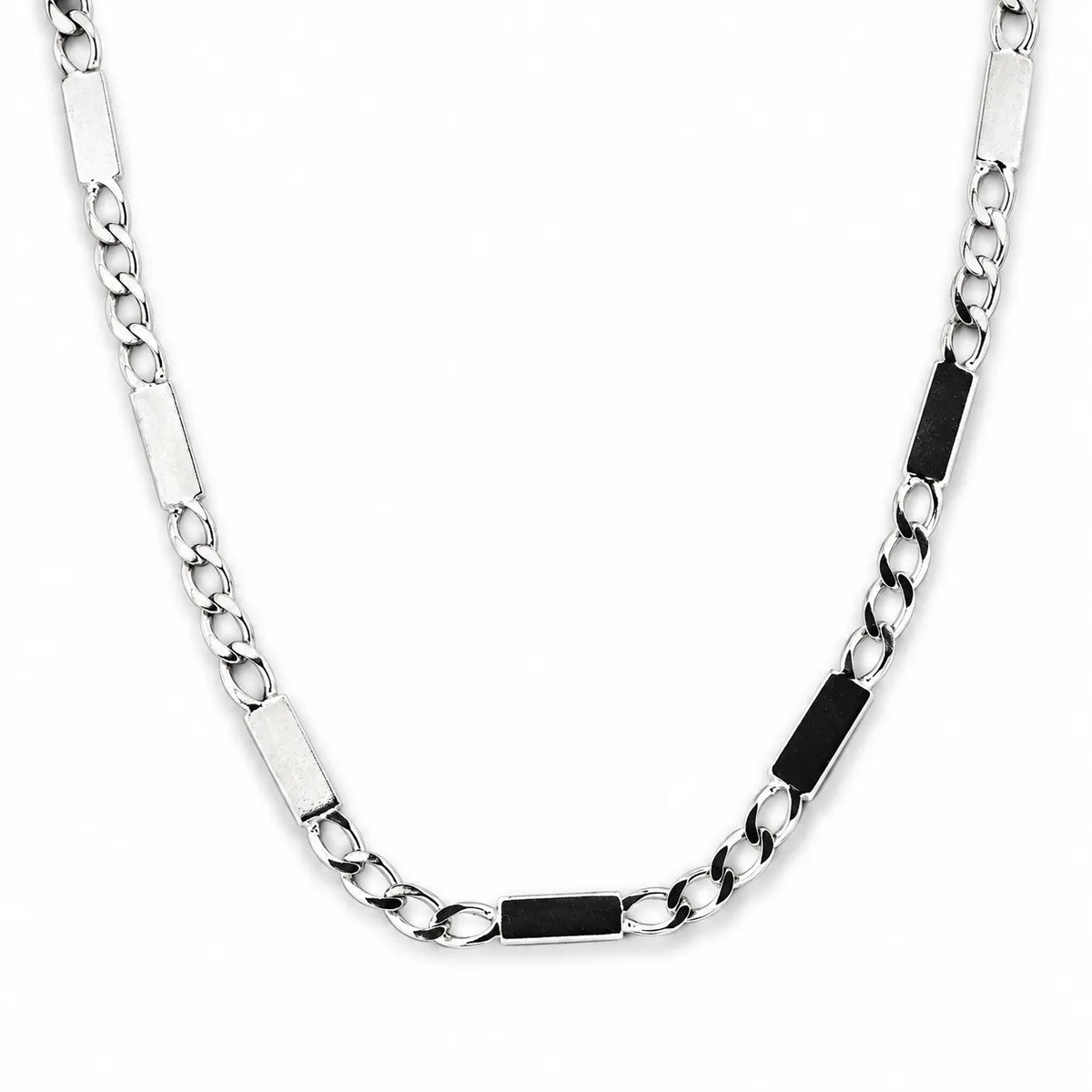Platinum Sky Chunky Rhodium Plated Chain for Men 4