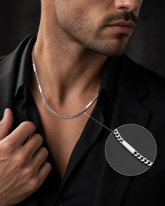 Platnium Sky Rhodium Plated Chain for Men 2