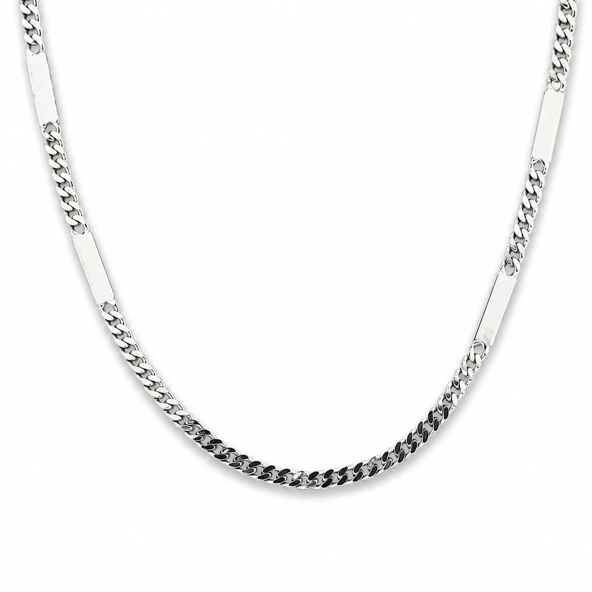 Platnium Sky Rhodium Plated Chain for Men 4