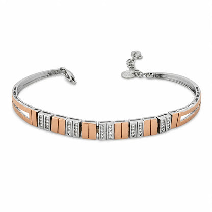 Radiance Rose Gold & Rhodium Bracelet for Women 3