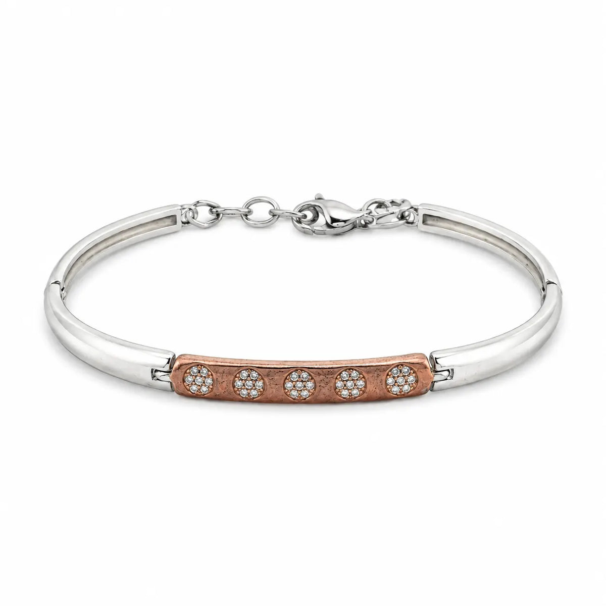 Regalia Rose Gold & Rhodium Bracelet for Women 4