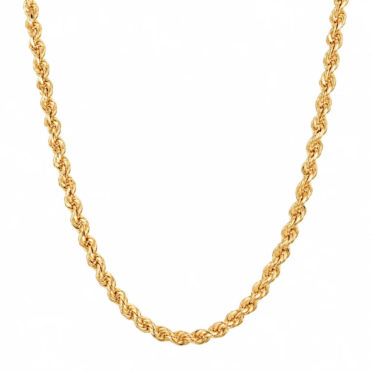 Rope Gold Chain for Men 1