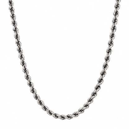 Rope Oxidised Chain for Men 1
