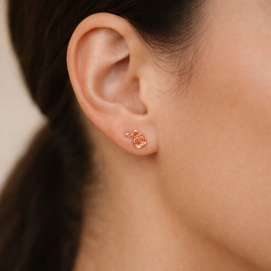 Roseveil Rose Gold Earrings 8