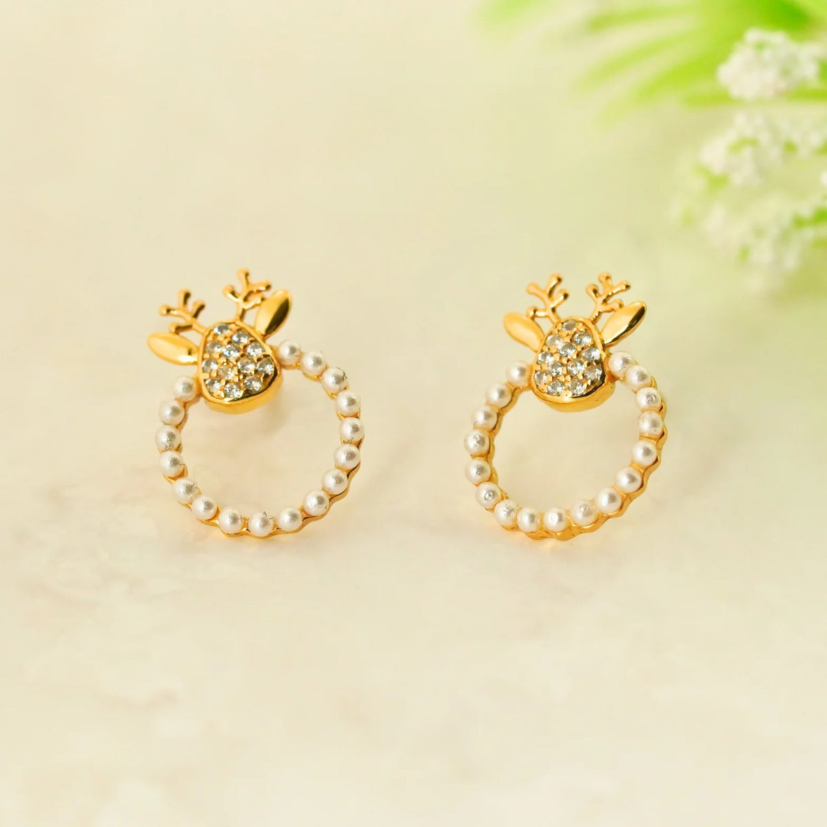 Rudolph Pearl Earrings 1