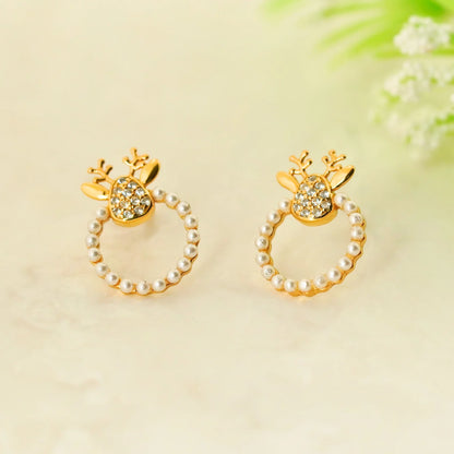 Rudolph Pearl Earrings 1
