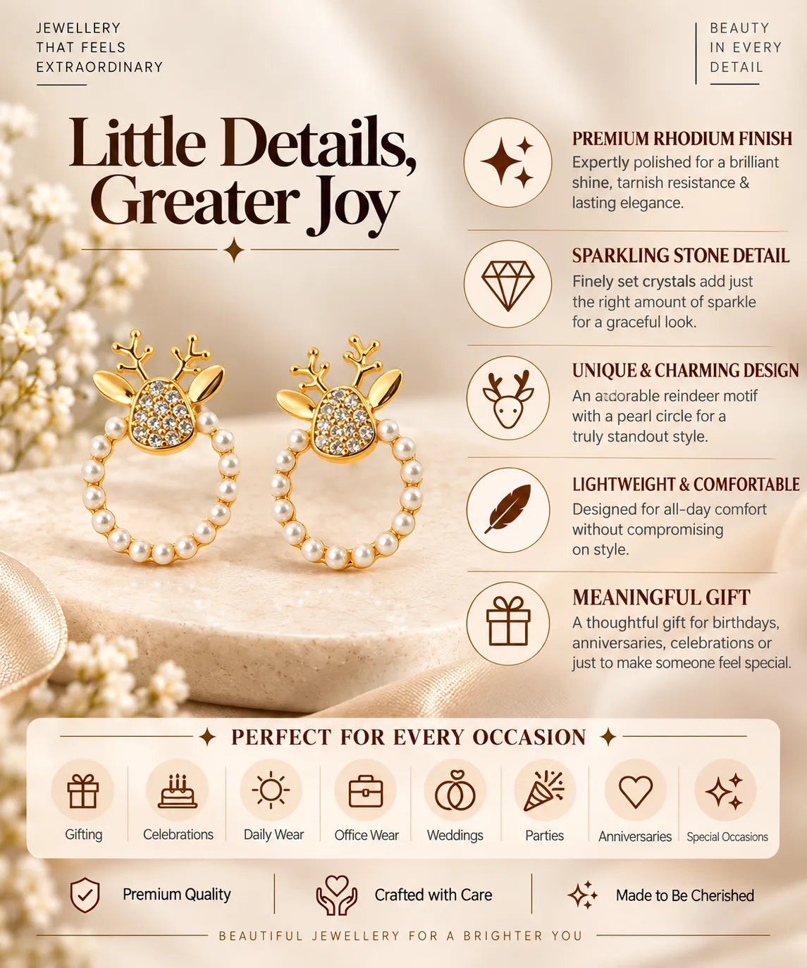 Rudolph Pearl Earrings 3