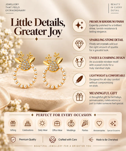 Rudolph Pearl Earrings 3