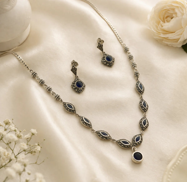 Siempre Marcasite Necklace Set 1