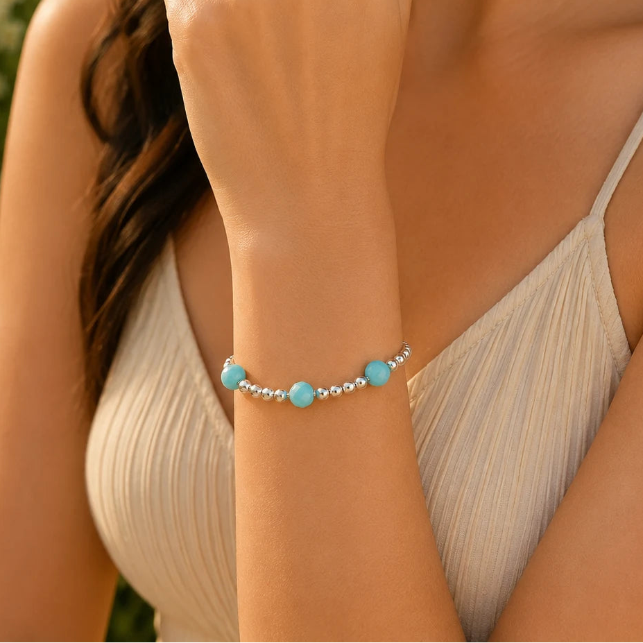 SkyBead Silver Bracelet for Women 2