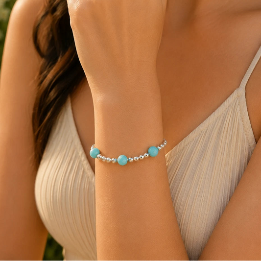 SkyBead Silver Bracelet for Women 2