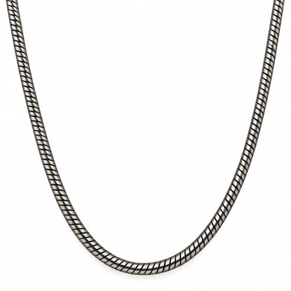 Snake Oxidised Chain for Men 1