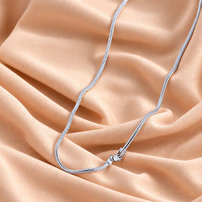 Snake Rhodium Chain for Men 2