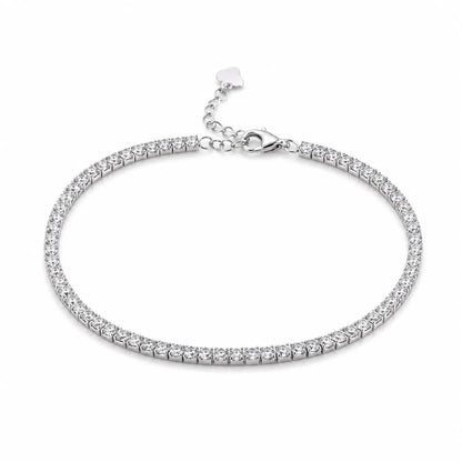 Sparkle Wrist Studded Rhodium Bracelet for Women 4