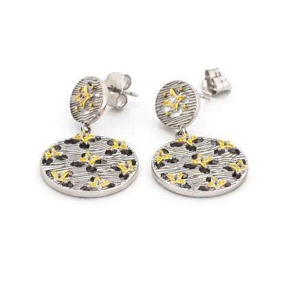 Starborn Rhodium Earrings 4