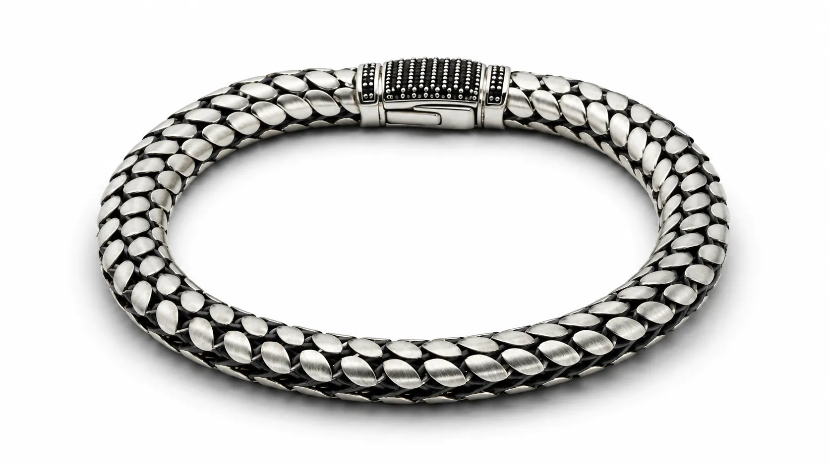 Steel Knot Matte Bracelet for Men 4