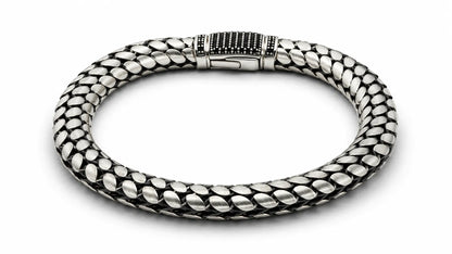 Steel Knot Matte Bracelet for Men 4