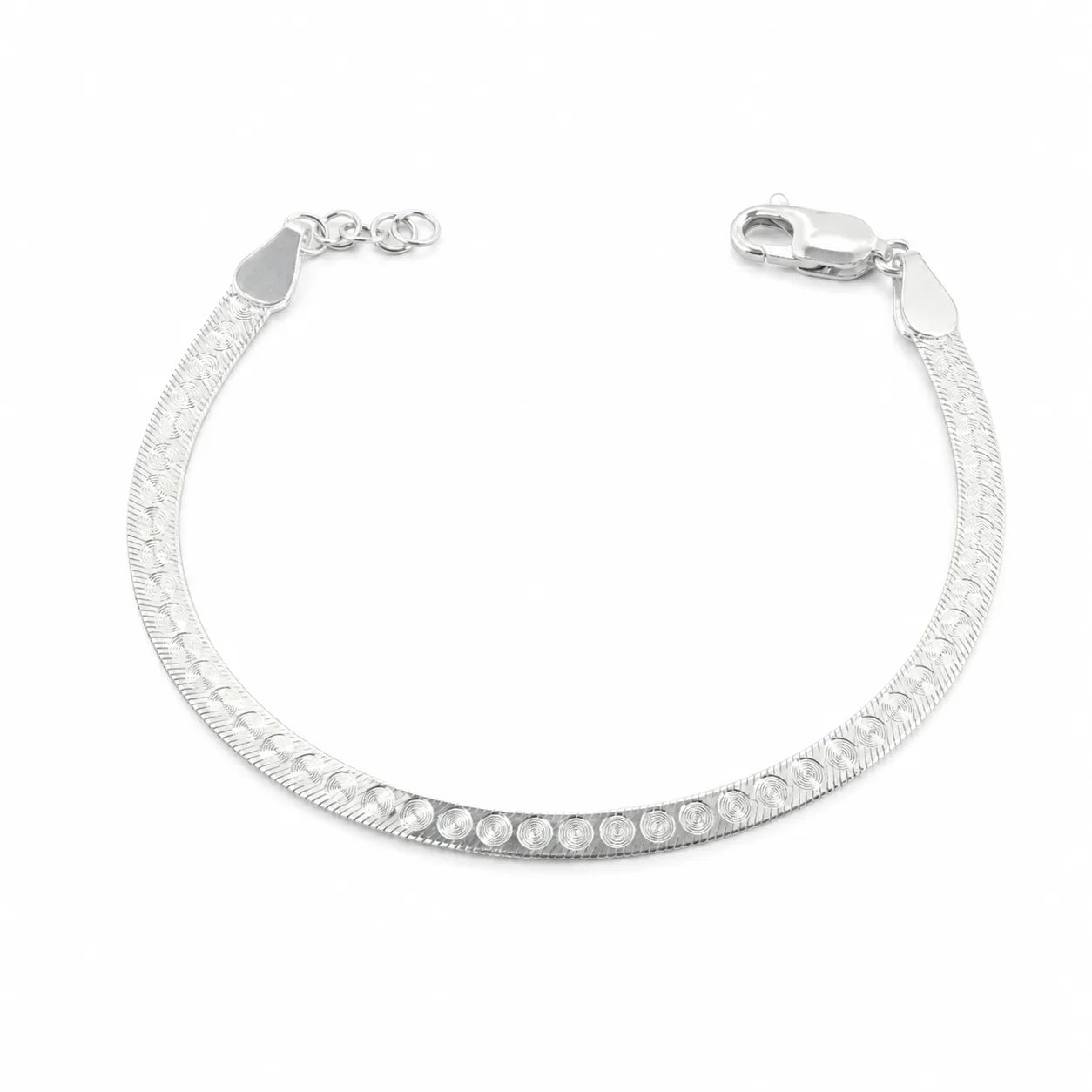 Sterling Strip Silver Bracelet for Women 3