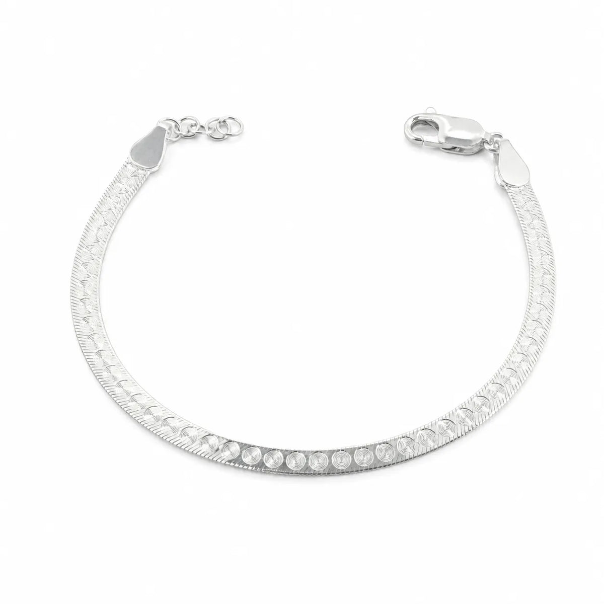 Sterling Strip Silver Bracelet for Women 4