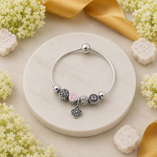 Strung Up Rhodium Bracelet for Women 1