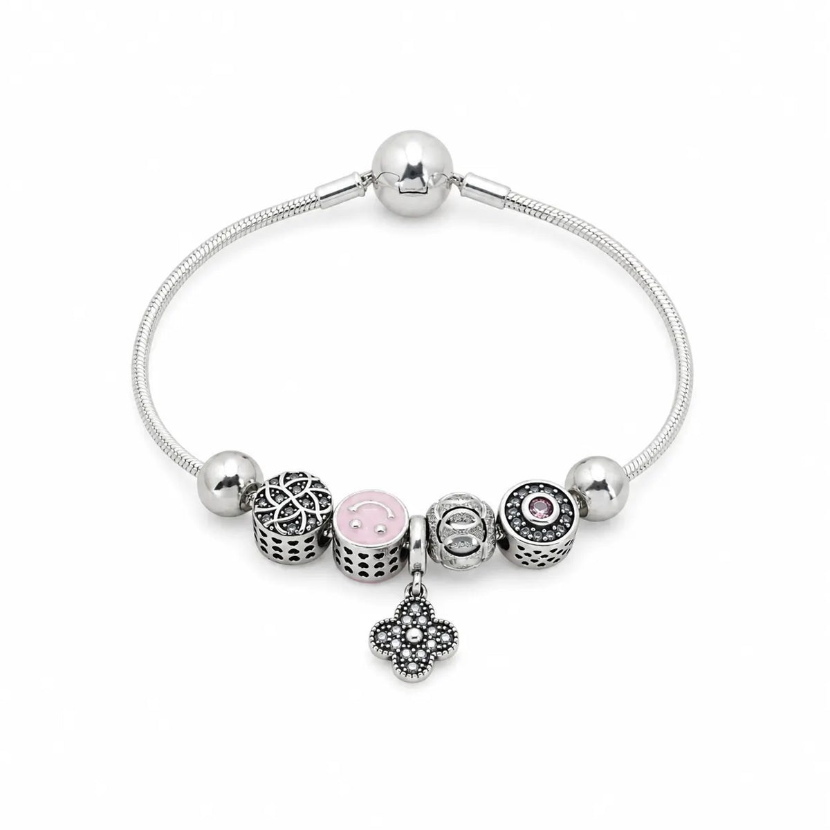 Strung Up Rhodium Bracelet for Women 4