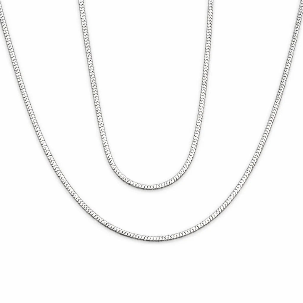 Subtlety Minimal Rhodium Anklet 4