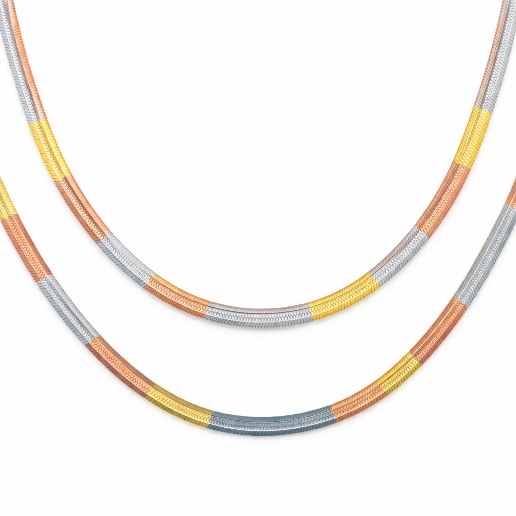 Trinity Minimal Tricolour Anklet 4