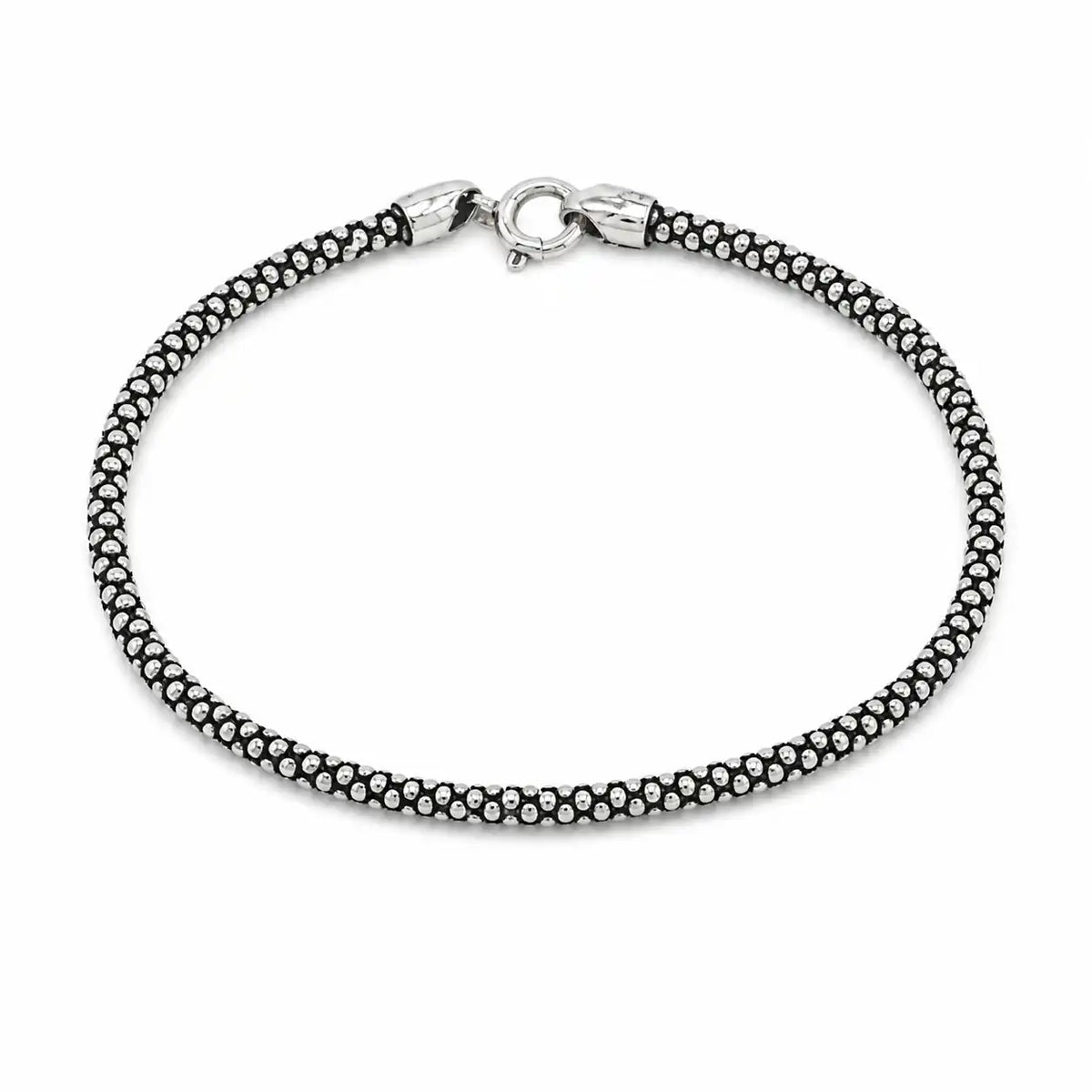 Truecore Oxidised Sliver Bracelet for Women 4