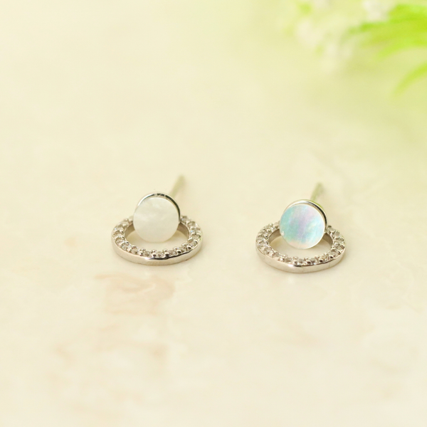 Twain Rhodium Earrings 1