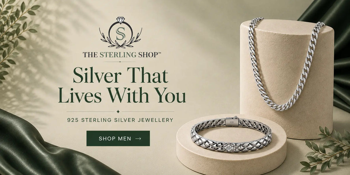 sterling silver jewellery for men