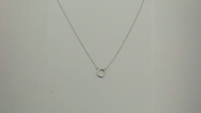 Completeness Rhodium Necklace 5
